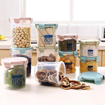 China Freshness Keeping Factory Kitchen PP Custom Plastic Food Container Storage Organizer Boxes Bins With Lid for sale