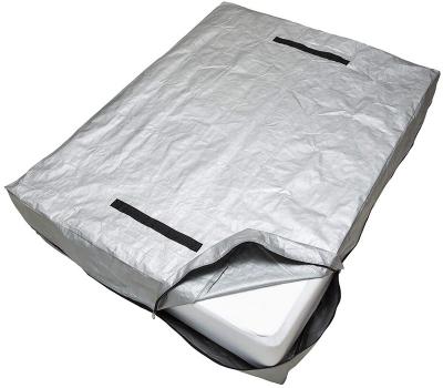 China Sustainable Packaging 400160 Foam Pad Mattress Bag With Handles Roll for sale