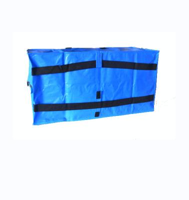 China Mobile Bag 400159 Custom Large PP Sustainable Waterproof Blue Polypropylene for sale