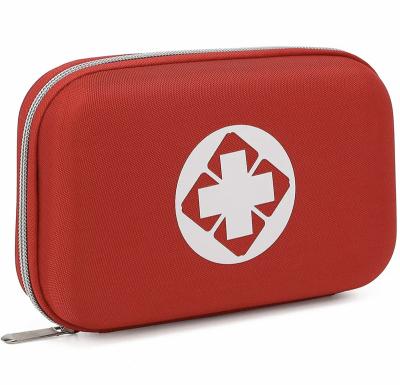 China Custom Travel Dustproof Shockproof Waterproof Small Mini Outdoor First Aid Emergency Kit Box Eva Hard Case Portable Waterproof for sale