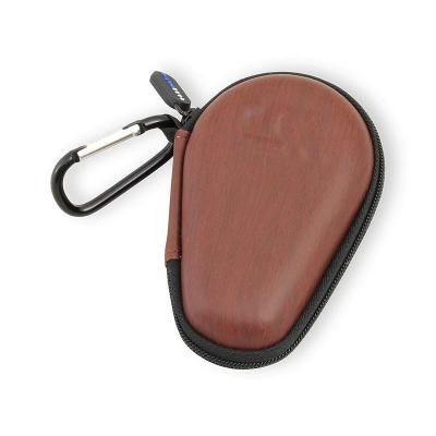 China Water Registance Manufacturer Custom Travel Hard Shell Eva Inhaler Carry Case With Wooden Grain Shockproof Dustproof Pattern for sale