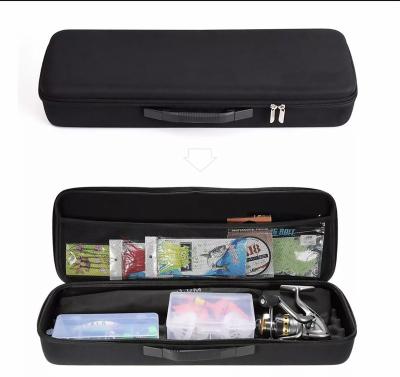 China Durable Travel Packing Cubes Customized Portable EVA Shockproof Fishing Rod Case Storage Filter Mount for sale