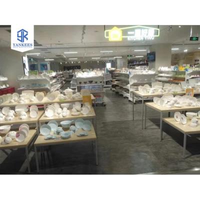 China Double Sided Shelves High Quality Supermarket Shelves Commercial Grocery for sale