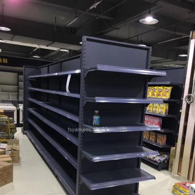 China Double Sided Pop The New Factory Wholesale Custom Commercial Stainless Steel Store Shelf Single Wall Decorative for sale