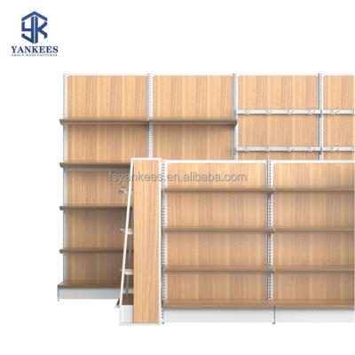 China Good Looking Double Sided Hot Selling Supermarket Shelves Display Racks Snack Rack for sale