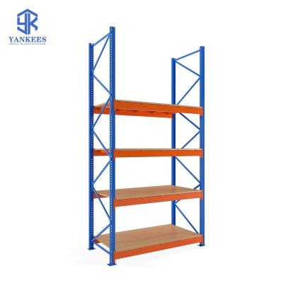 China Easy To Install Warehouse Rack Heavy Duty Industrial Use Iron Shelf For China Factory for sale