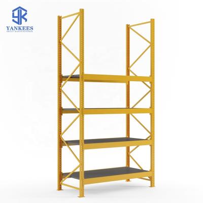 China Easy To Install Heavy Duty Warehouse Heavy Duty Metal Shelving Equipment Pallet Storage Racking Medium Duty System for sale