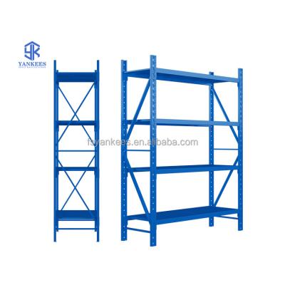 China Easy To Install Heavy Duty Factory Metal Warehouse Shelves Storage Pallet Rack Shelving For Industrial for sale