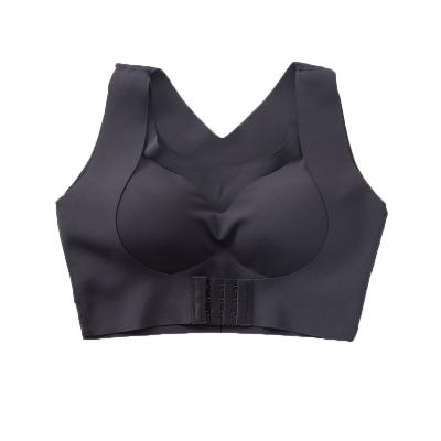 China QUICK DRY High Quality Comfortable Seamless Strap Sports Bra Woman Sports Bra Top Back Bra for sale