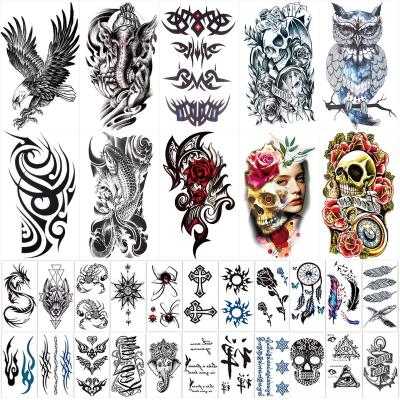 China New Design Custom Fake Temporary Tattoo Sticker Myway Tattoo Sticker Body Waterproof Temporary Tattoos are suitable for both men and women for sale