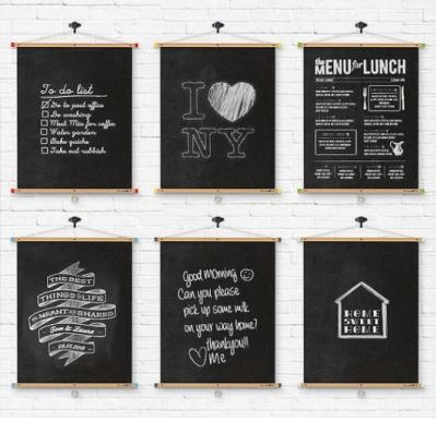 China Large Recyclable Adhesive Peel and Stick Wall Decal Chalkboard Paper for sale