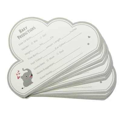 China Custom Europe Greeting Card Baby Shower Invitation Card For Baby for sale