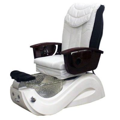 China With Leather Button Modern Pedicure Chair Foot Spa Chair With Sink And Massage For Beauty Salon Furniture for sale