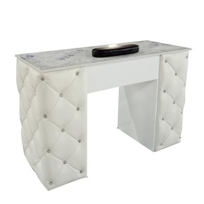 China New design modern beauty salon furniture portable durable manicure nail salon table for sale for sale