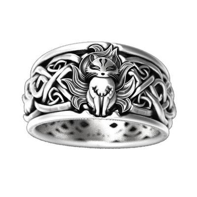 China Ring Fox Ring Dominating Europe and America Explosive Jewelry HOT Selling Wholesale Men's Ring for sale