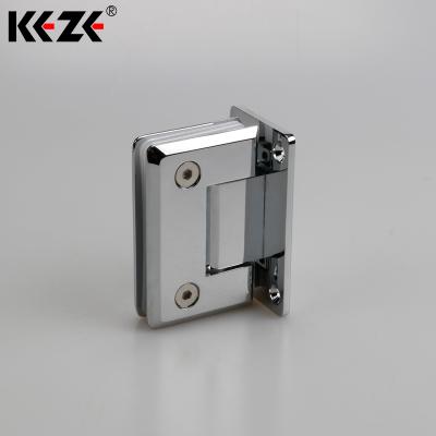 China Self-closing within 30 degree wall to 90 degree glass self-closing door hinges for tempered glass for sale