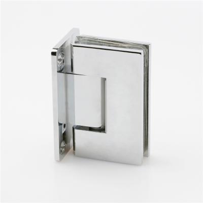 China Factory Supply KEZE Factory Supply 201 304 Stainless Steel Shower Room Modern Glass Door 90degree Wall Mounted Hinge for sale