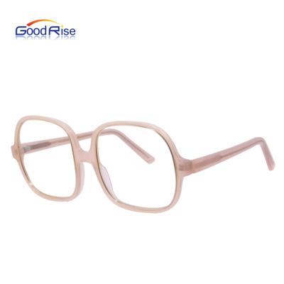 China Reading Game Working Unique Blue Light Blocking Designer NEW Fashion Acetate Optical Frames Anti Blocking Computer Glasses For Women Men for sale