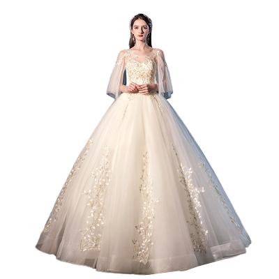 China 2021 New Fashion Anti-wrinkle High Quality Custom Made Bride Wedding Dress S632 for sale