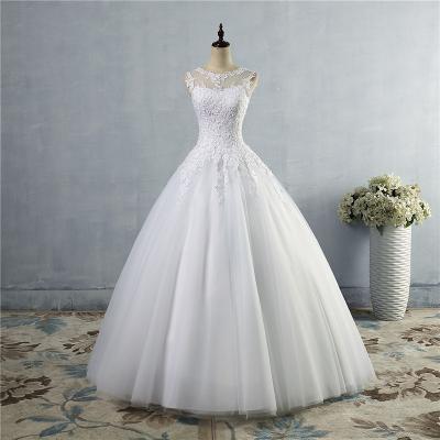 China Anti-wrinkle S619 2021New high quality cheap fashion in stock bride tube wedding dress for sale