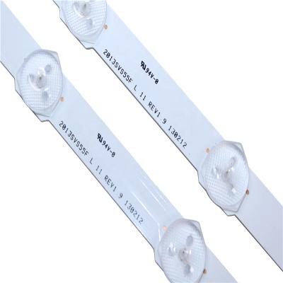 China Hotel UN55F6350 UA55F6400 18 Lamps For Samsung 55 INCH 2013SVS55F TV Backlight Strip for sale