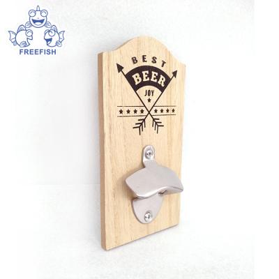 China Other Funny Wall Mounted Bottle Opener Beer Accessories - Special Design For Beer Lovers - For Men - Hanging Kit Included for sale