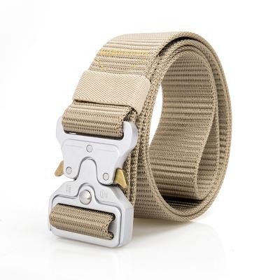 China 38MM Nylon/Cotton/Polyester Buckle Canvas Wholesale Custom Service Military Pants Woven Nylon Belt for sale