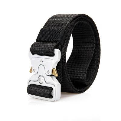 China Nylon/Cotton/Polyester 32MM Custom Made Web Nylon Military Web Belt With Custom Buckle for sale