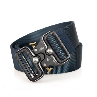 China 50MM Nylon/Cotton/Polyester Web Outdoor Tactical Military Duty Flat Nylon Woven Belt For Climbing for sale