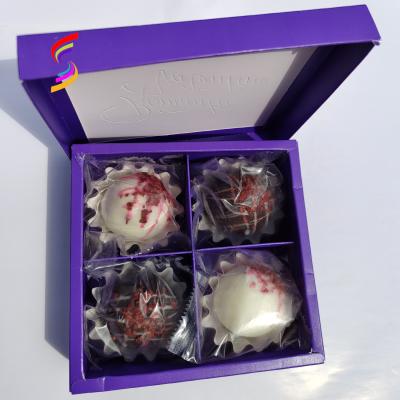 China Christmas Gift Box Package Hot Chocolate Bombs For DIY Milk Chocolate Drinks BALL for sale