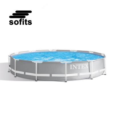 China Outdoor use INTEX 28234 around pool metal sight pool 457cmx107cm for sale