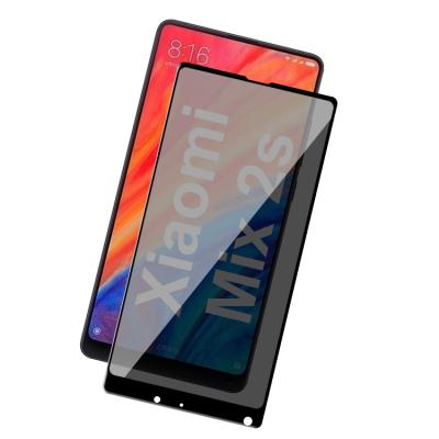 China Mobile phone retail package 2.5D nano glass protector for xiaomi MI mix 2 2s mix2 mix2s screen privacy film for sale