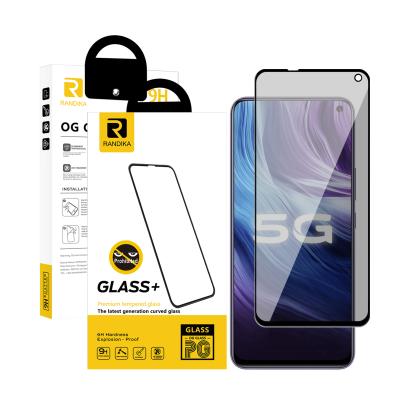 China High Quality Mobile Phone Anti-scratch 9H Separate Packing For VIVO Z6 5d Anti Spy Mood Screen Glass Protector for sale