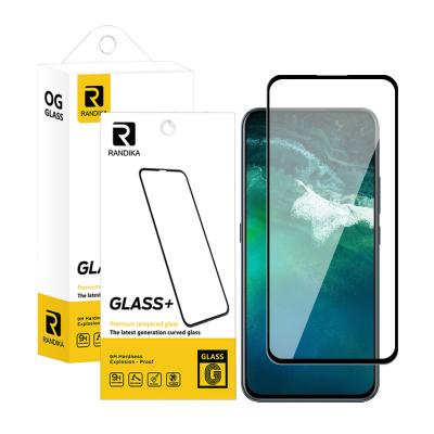 China Glue Sensitive Full HD Mobile Phone Contact Glass Protector for vivo v17 pro phone protector screen tempered glass for sale