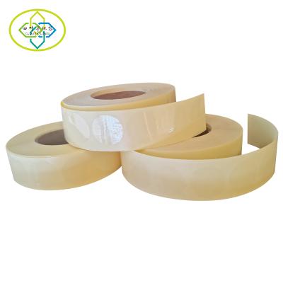 China Seal Sticker Hot Selling Transparent Plastic Clear Roll Seal Label Sticker for sale