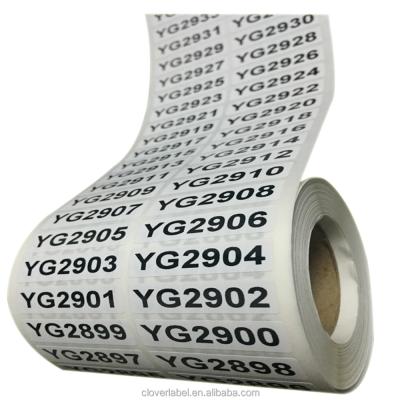 China Waterproof 100% Manufacturing Custom Round Barcode Label Roll, Vinyl Barcode Label Sticker, Barcode Label Printing for sale