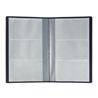 China PP pp business card file folder with 6 pockets page office stationery wholesales good quality for sale