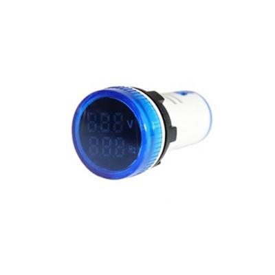 China Factory direct sale 1 in 2 AD16-22VHZ 01 digital voltmeter AD16-22VHZ 20-75Hz 60-500V voltmeter frequency meters for sale