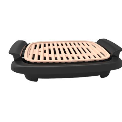 China Tray Korean Hotpot Pan Barbecue Smokeless Universal Indoor BBQ Grill Mini Electric Grill for sale