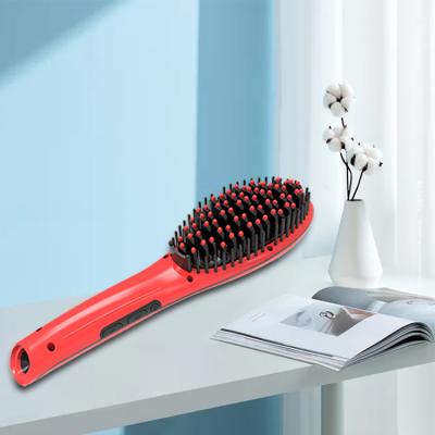 China Safety Fashional Hot Rise Brush Magic Hair Comb Magnate Hair Iron Straightener for sale