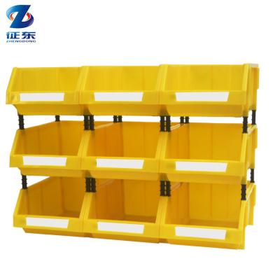 China Modern Metal Compartments Stackable Deep For Craft Workshop With Tools Box Work Tool Storage Plastic Organizer for sale