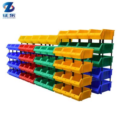 China Modern Household Industrial Heavy Duty Home Hardware Parts Tool Bins Large Plastic Storage Box For Tools for sale