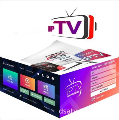 China PRO IPTV HD 4k m3u smart iptv subscription for 3 6 12 months trial free subscription code iptv panel reseller subscription for sale