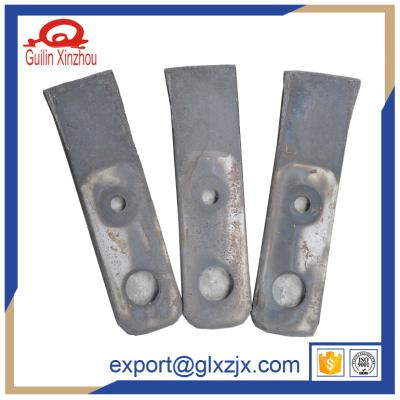 China Hammer Mill Parts High Quality Hammer Blades Durable Hammer Slice For Mill Machine for sale