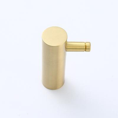 China Viable Wholesale Wall Hooks Clothes Hooks Heavy Solid Brass Wall Hook for sale