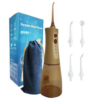 China Wireless Hotel Water Flosser for Oral Care, 3 Modes IPX7 Rechargeable Waterproof Portable Dental Oral Irrigator for sale