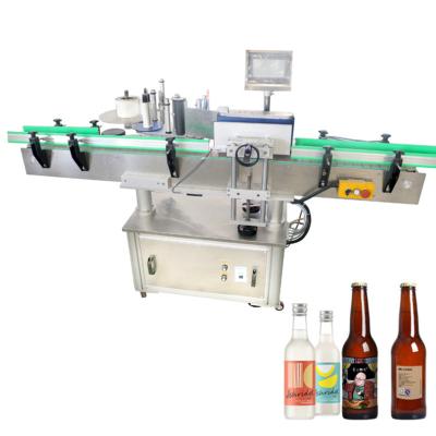 China Automatic Food Commercicial Packaging Labeling Machine For Cosmetics Round Bottles Sticker for sale