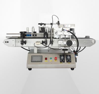 China Good food supplier table top labeling machine desktop automatic bottle labeling machine for round bottles for sale