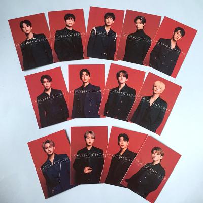 China Love Photo Card Lomo Card Wholesale Kpop Idol Goods Seventeen South Korean Power for sale