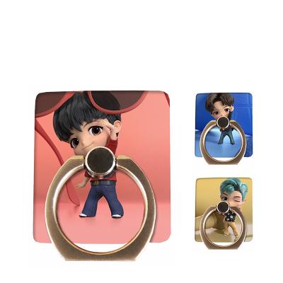 China Wholesale Universal Phone Stand Kpop Idol Sell South Africa Bangtan Boys Phone Holder Ring Stand Phone Holder for sale